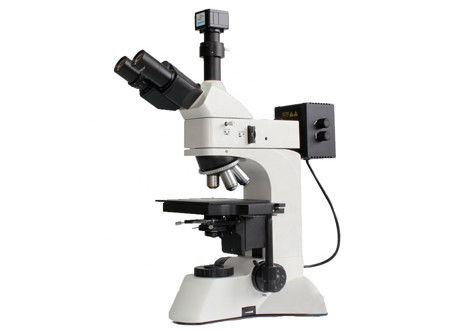 качество  DIC Optical Polarizing Microscope WF10X 5X 50X Reflected Microscope Light Source Фабрика