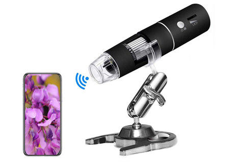 Monocular микроскопа 1080P HD 2MP 1000X USB Wifi оптически цифров СИД