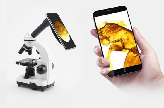 Monocular ODM биологического микроскопа 640X студента Drawtube