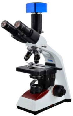 Микроскоп Trinocular WF10X 18mm лаборатории 40X-1000X биологический для модернизировать