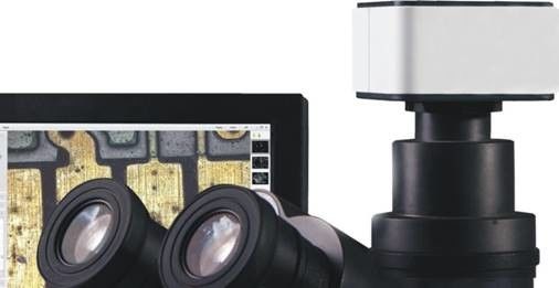 Максимальная частота кадров камеры 22FPS микроскопа USB 2,0 цифров пиксела 5M